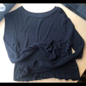 Closet clearout Black long sleeve top